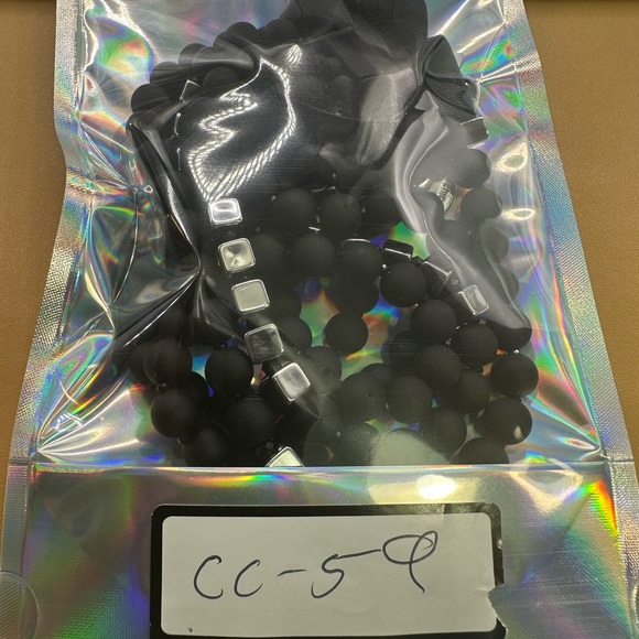 Chicos, NWT black and silver beaded necklace - Picture 15 of 15